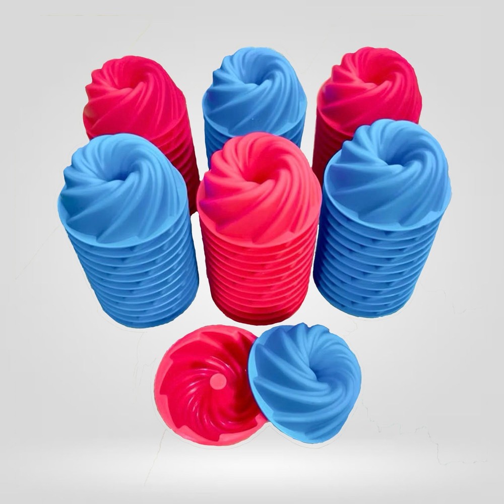 Puto Mold Flower  (60 Pcs 5 Set))