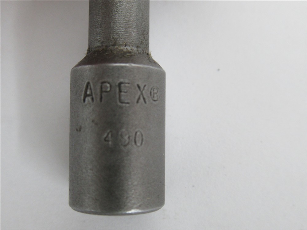 Apex 490 , 1/4'' Hex Power Drive Bit Holder