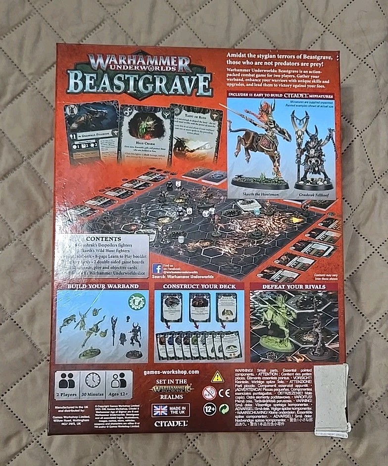 Games Workshop Warhammer Underworlds Beastgrave Box Set