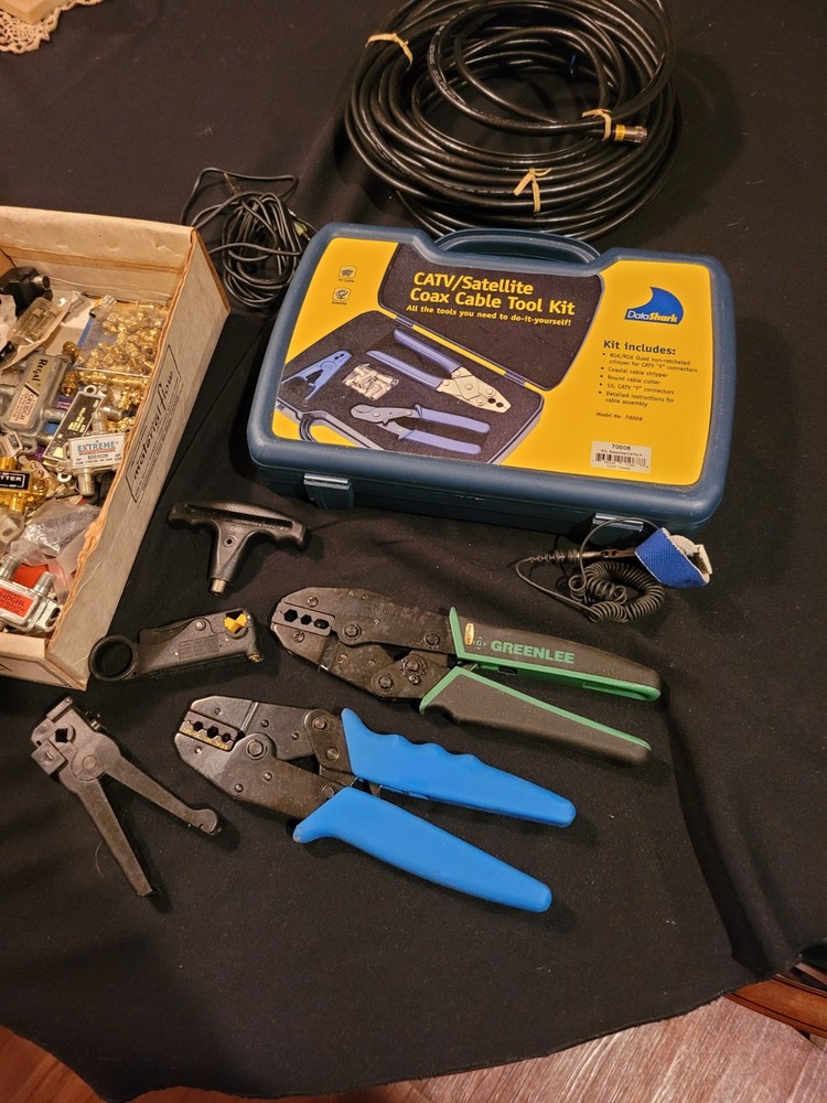 CATV/Satellite tool kit New & Used