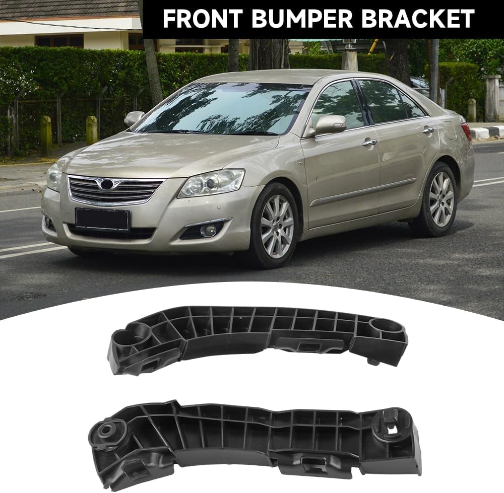 1 Pair Left and Right Side Front Bumper Bracket Bumper Mount Support Bracket - C