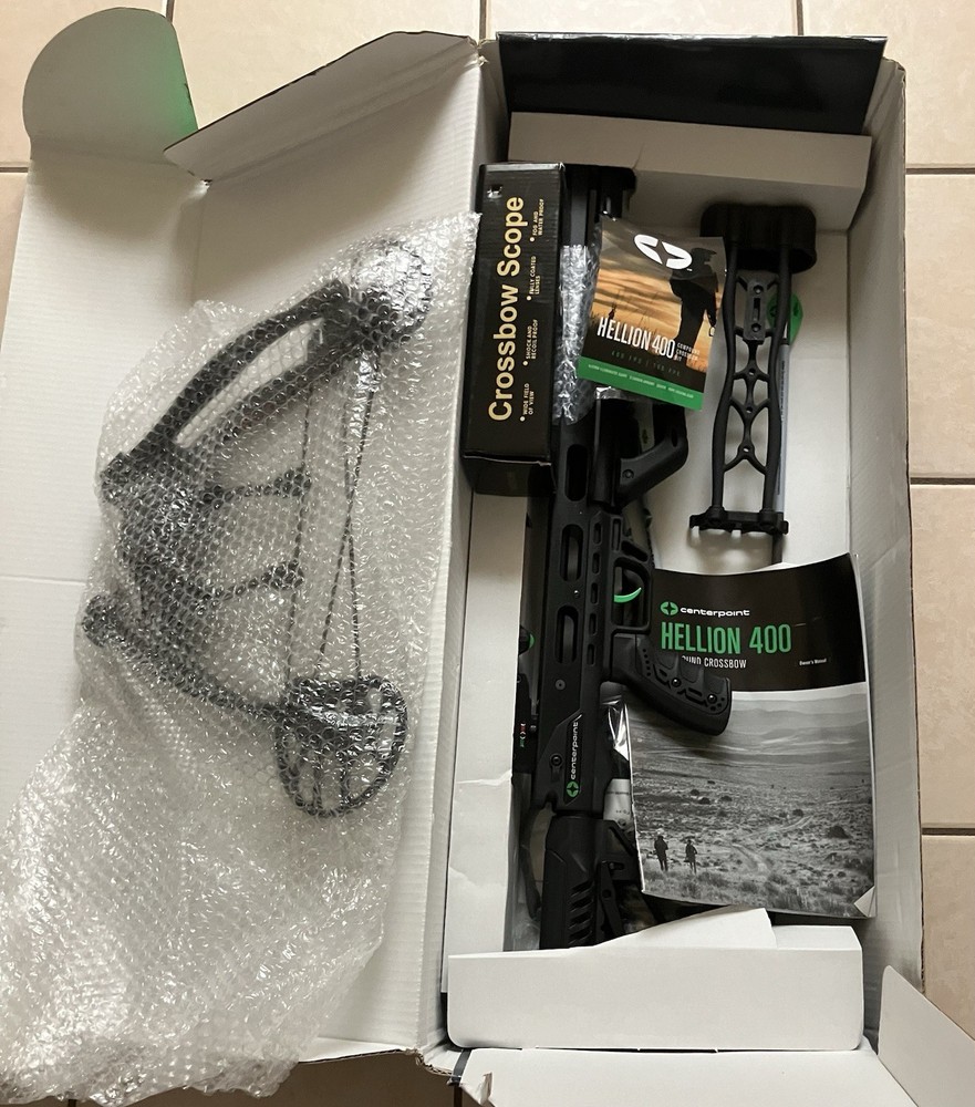 Centerpoint Hellion 400 Compound Crossbow Kit