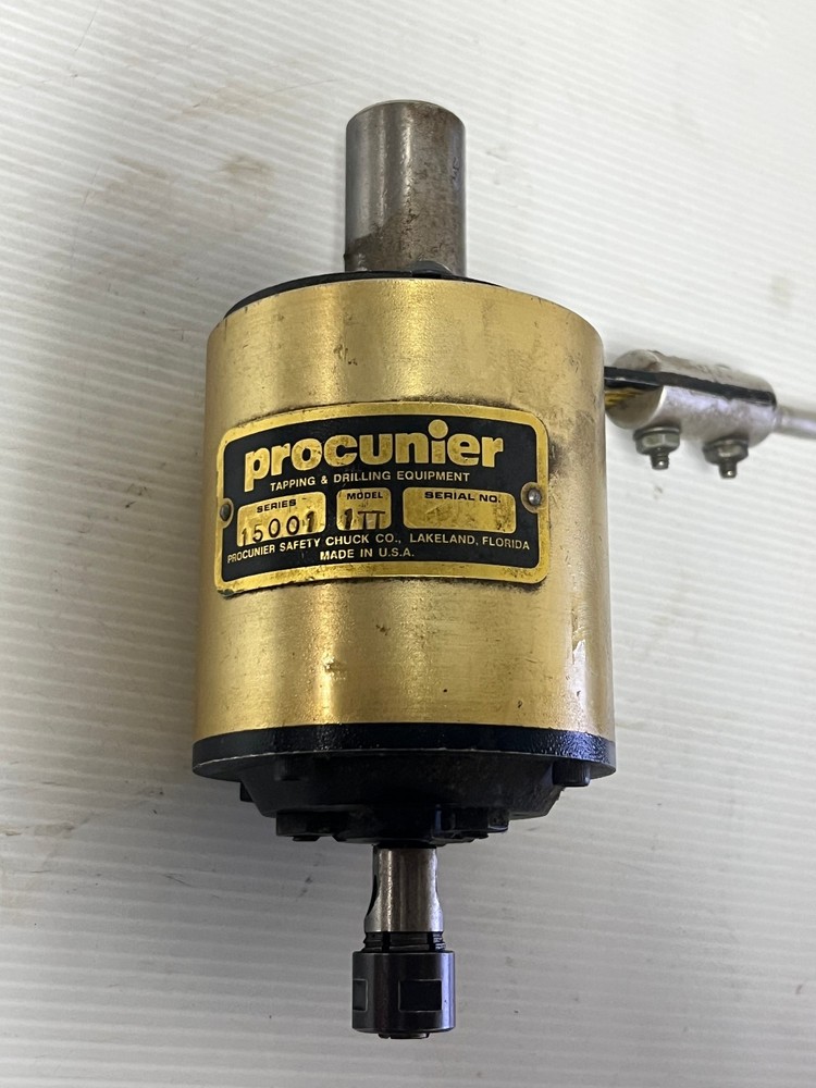 Procunier tapping head 1 TT 1" shank pre owned series 15001