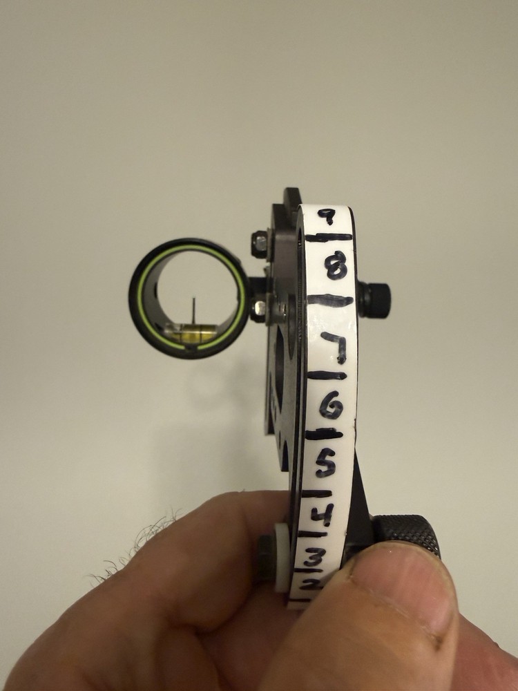 HHA Single Pin Adjustable Bow Sight!