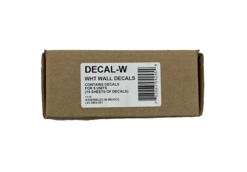 System Sensor DECAL-W White Decals for SpectrAlert - Same Day Shipping (SEALED)