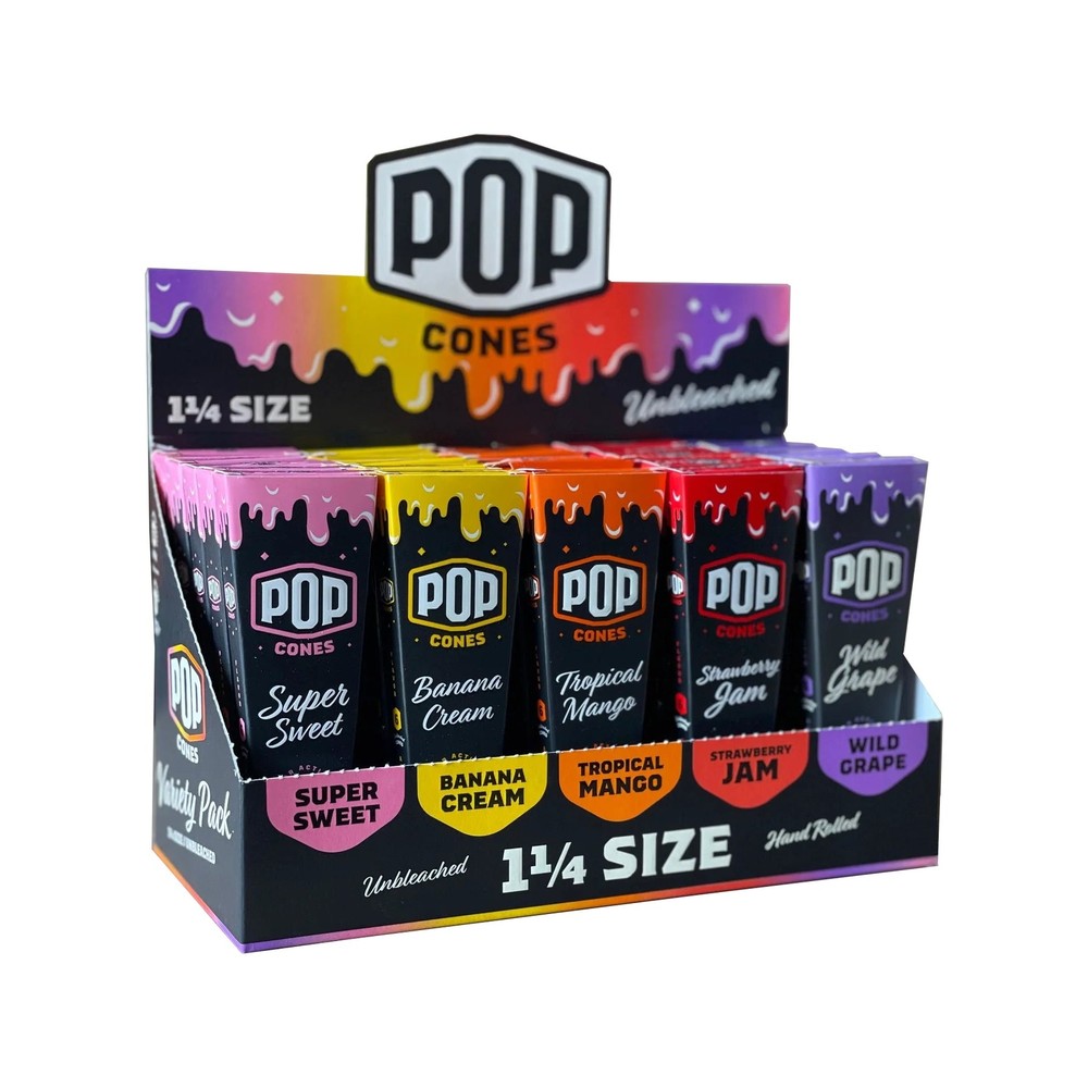 Pop Cones Variety Pack - 1 1/4 - 25 Cones