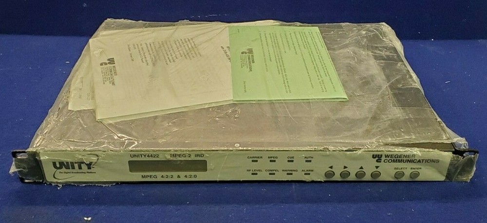 Wegener Communications IRD Unity 4422 Video Receiver Decoder