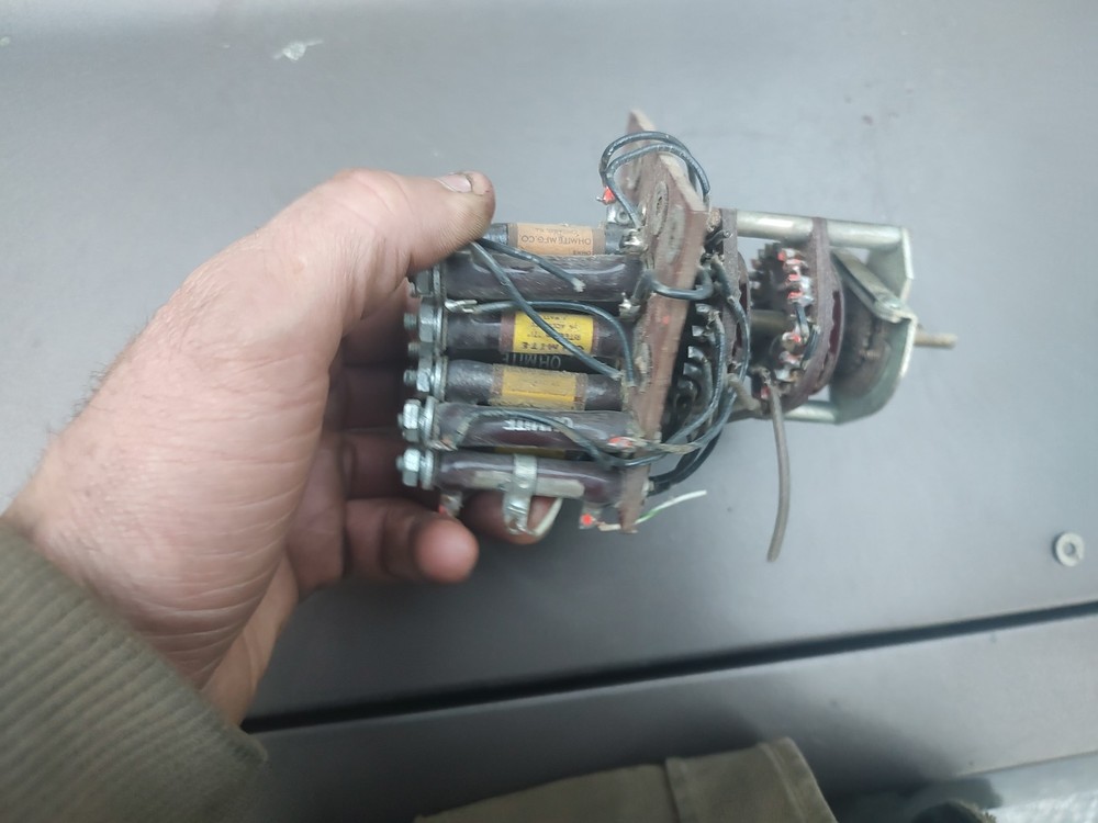 Ohmite Resistors On A Rority Switch