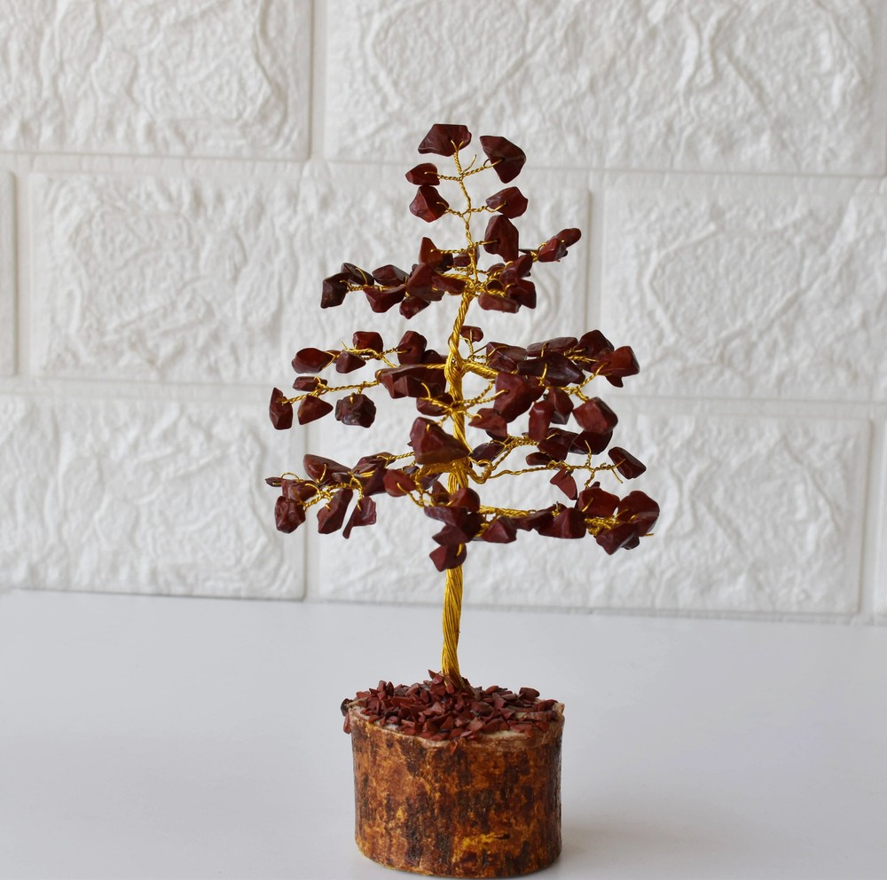100 Chips Gemstone Tree | Red Jasper | Feng Shui Tree