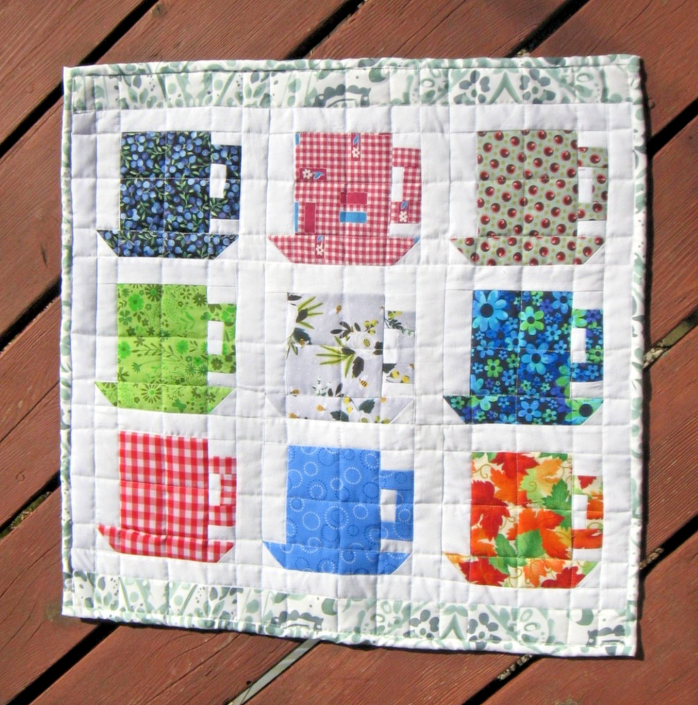 Handcrafted Coffee Break, Wall, Topper, More, 23" Square