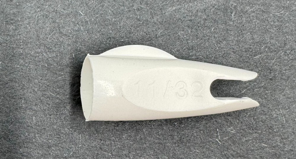 Bohning Classic Nocks 11/32 White, dozen pack