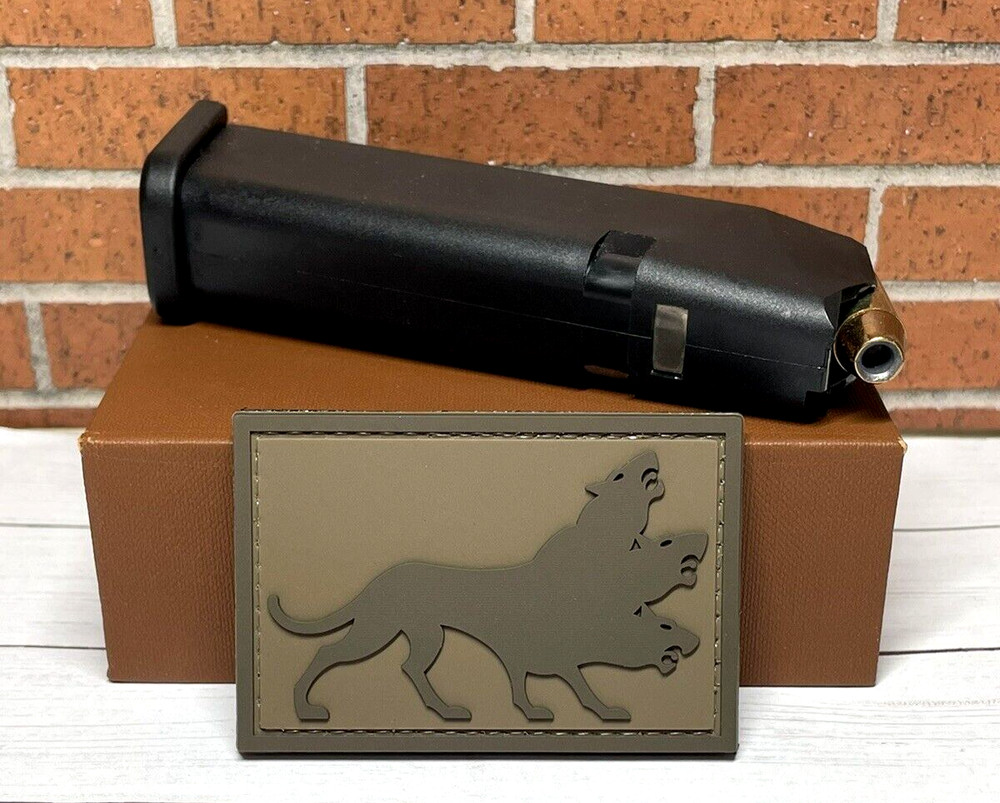 PVC Tactical Morale Patch, Werewolves Patch, Werewolf Wolf Gun Patch