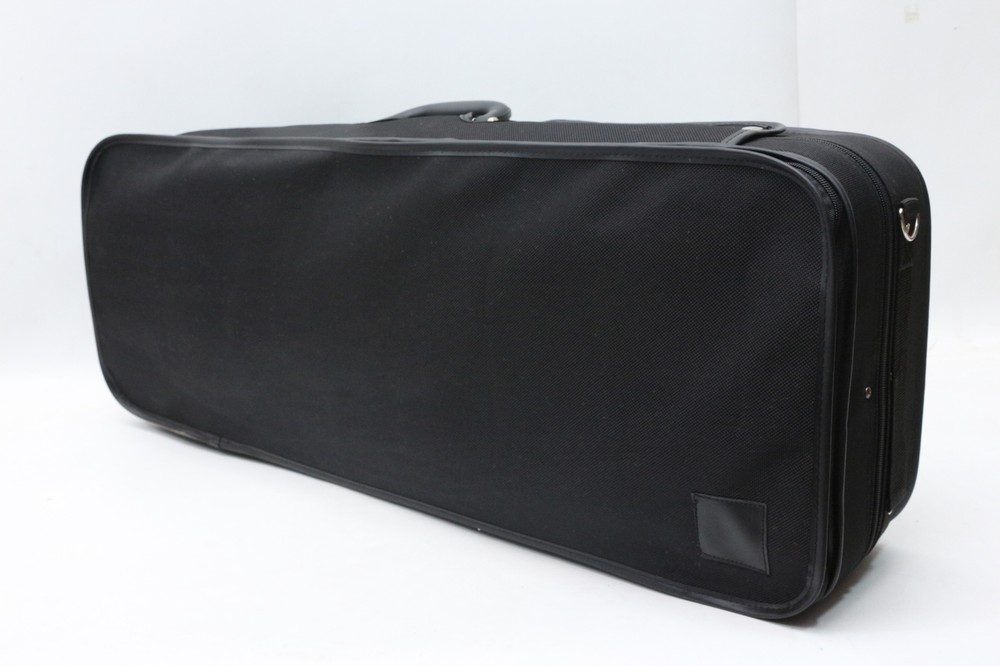Protable Viola Case Oxford Durable Red Padding Strong Waterproof Black