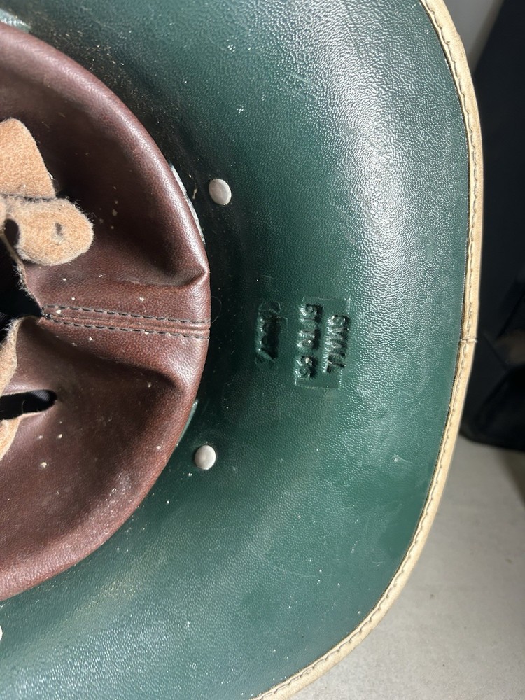 Vintage Fire Brigade Helmet Size Small Dated 1987