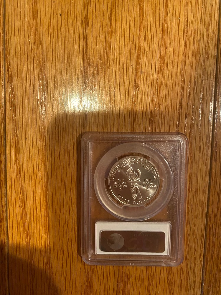 1993 W Madison 50c Half Dollar Commemorative PCGS MS69