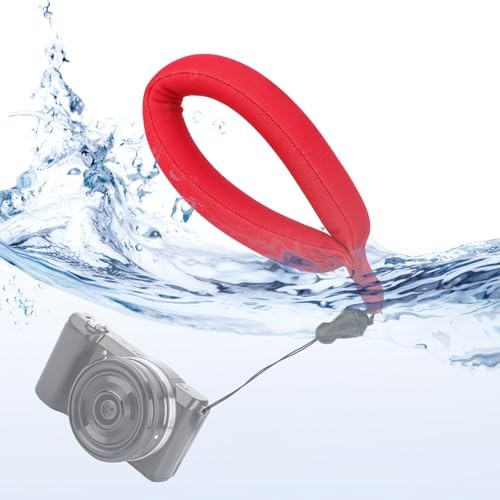 Weewooday 6 Pcs Waterproof Camera Float Strap, Universal Floating Wristband