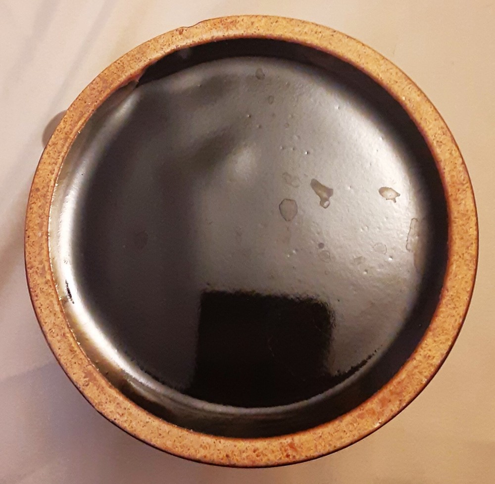 Studio Pottery Three Tone Brown Glazed Pitcher 6.5" Tall