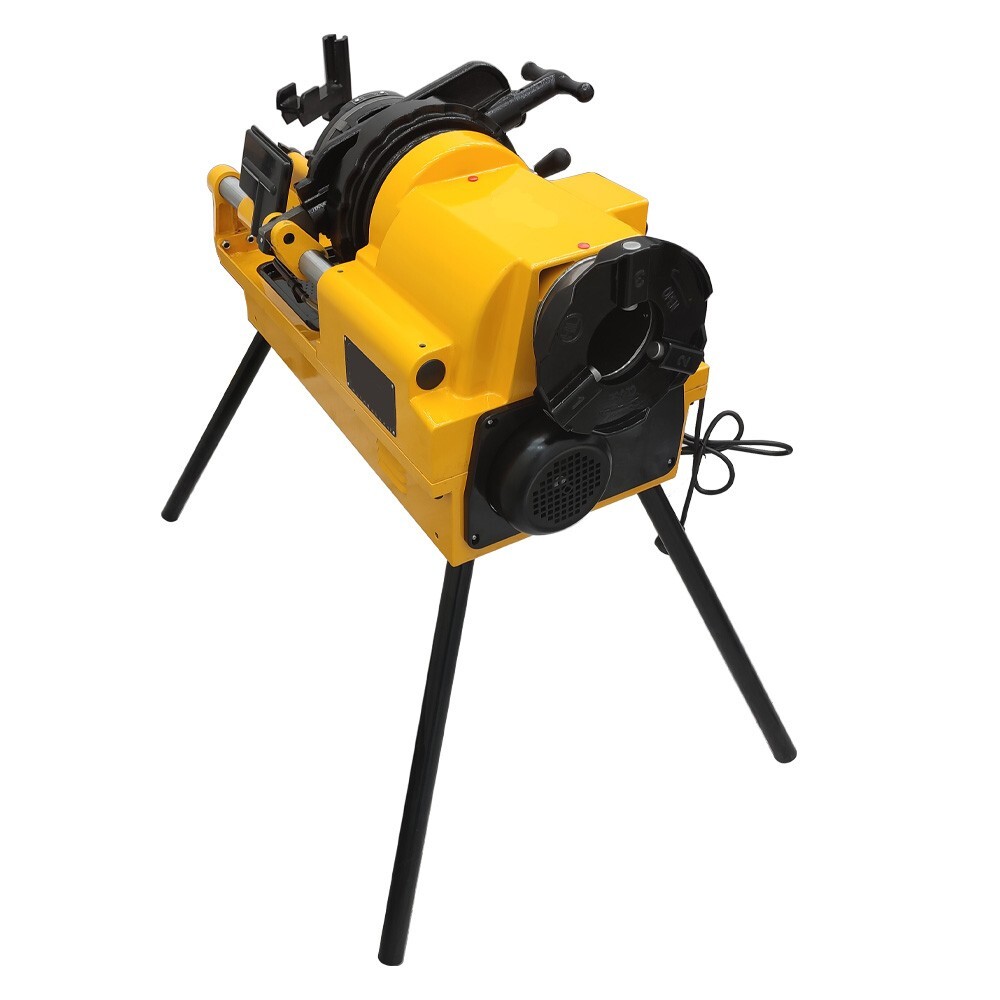 Electric Threading Cutter Pipe Cutting Threader Machine 1/2"-3" w/NPT/BSPT Dies
