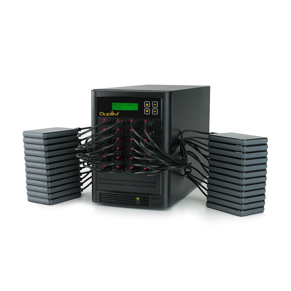 DupliM 1:23 USB Copy Tower SA - Stand-Alone Duplicator Burner Copier