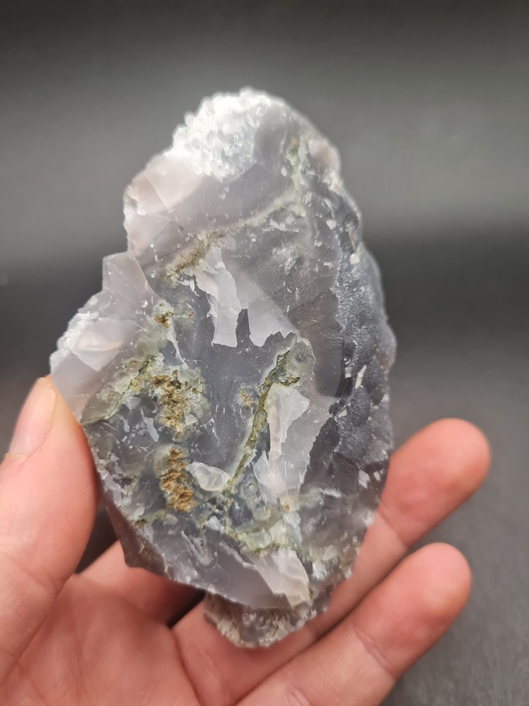 Raw Moss Agate Chunk, 200g