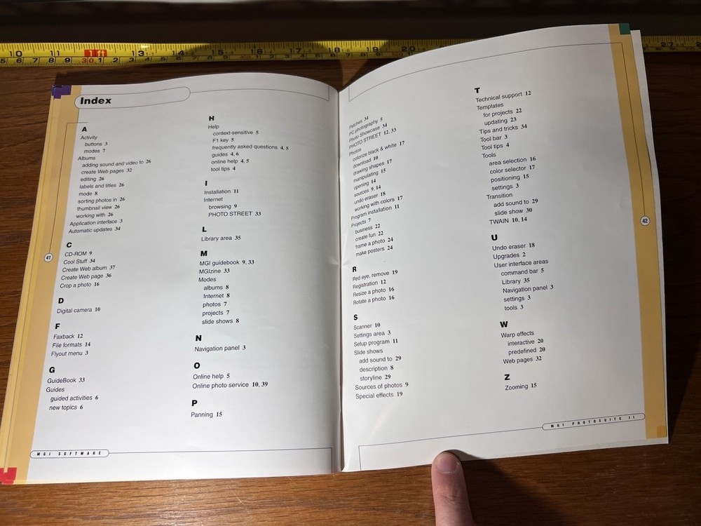 MGI Photosuite 2 II PC Image Editing Software CD ROM & Manual Windows 95 98