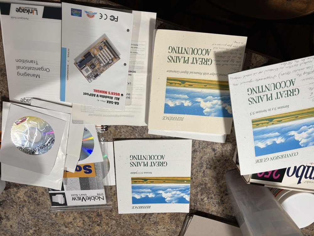 Great Plains Accounting Books & DISC Etc