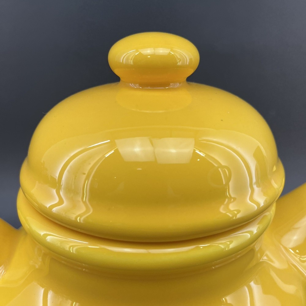 Waechtersbach Yellow Pottery Ceramic Medium Teapot Spain Tea