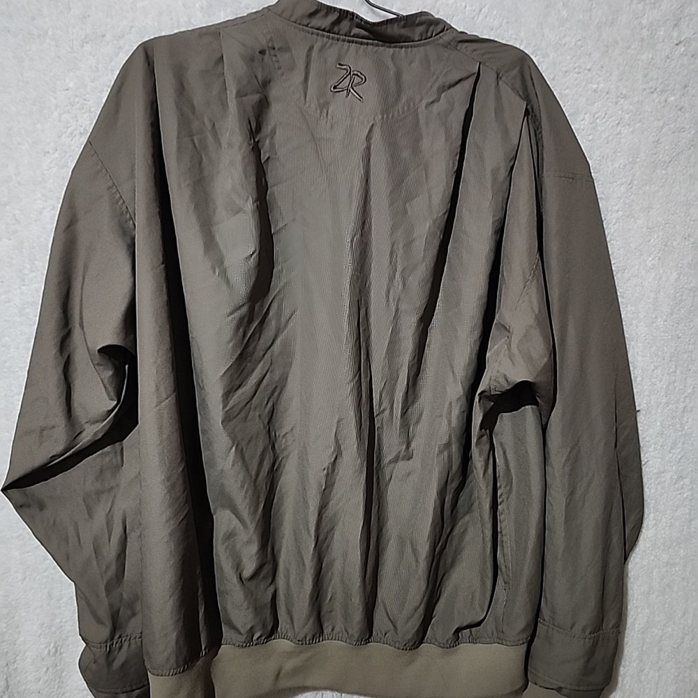 Zero Restriction ZR Men XL Glen Arbor Patch Pullover Golf Outerwear Jacket