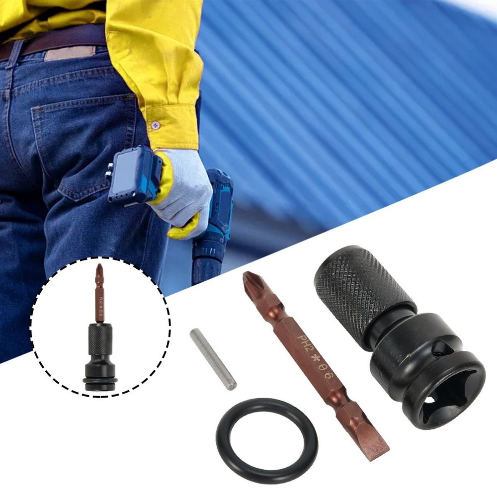 Convert Wrench Into Drill With Socket Adapter Easy And Efficient Kit