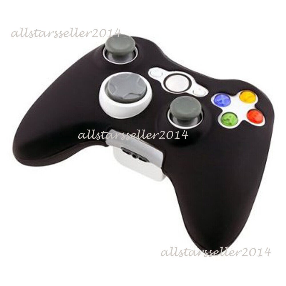 Silicone Protective Rubber Skin Cover for Microsoft XBox 360 Controller Case US