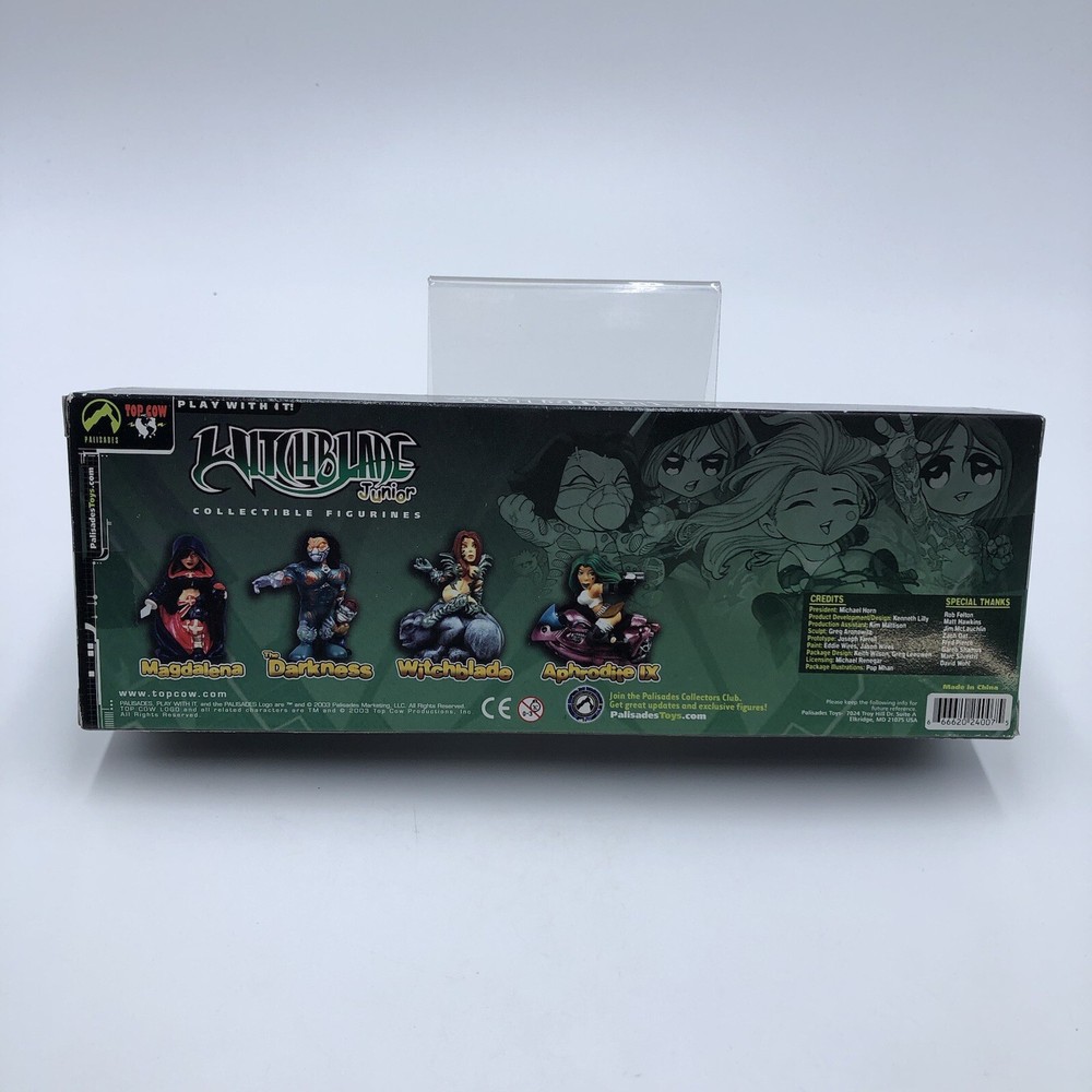 Witchblade Junior Collectible Figurines Set 2003 4 Pack