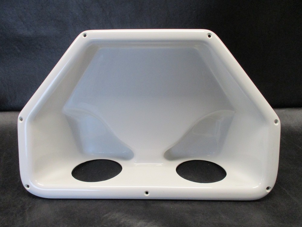 CROWNLINE CUP HOLDER PLASTIC PANEL MOONSTONE WHITE 62844 MARINE BOAT