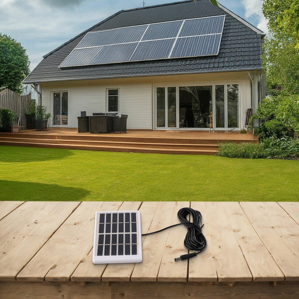 Portable Power Source 5W 6V Solar Panel Lightweight Solar Panel For Batteries