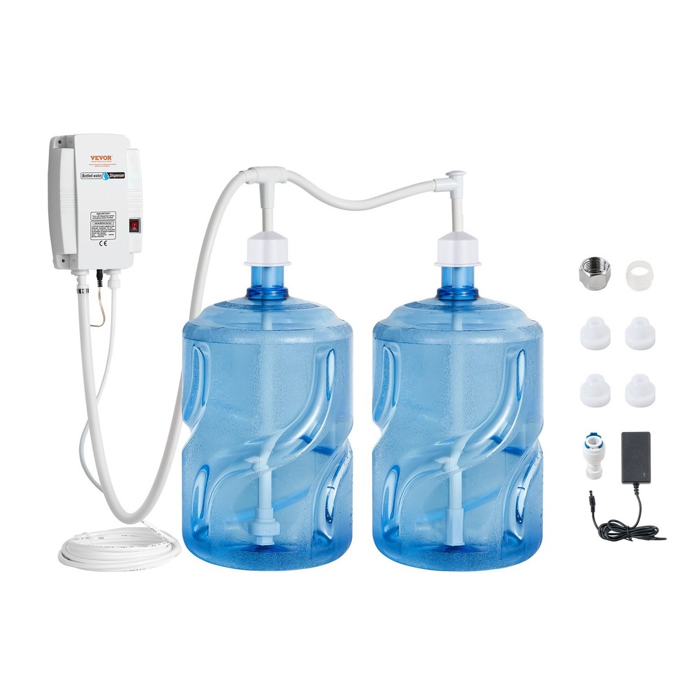 Bottled Water Dispenser Pump System 2x5 Gallon Dispensing System Automatic