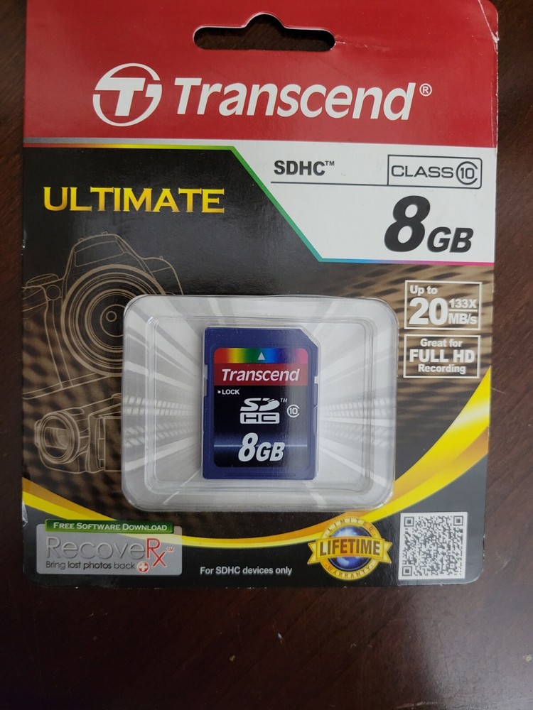 Transcend 8GB SD Card