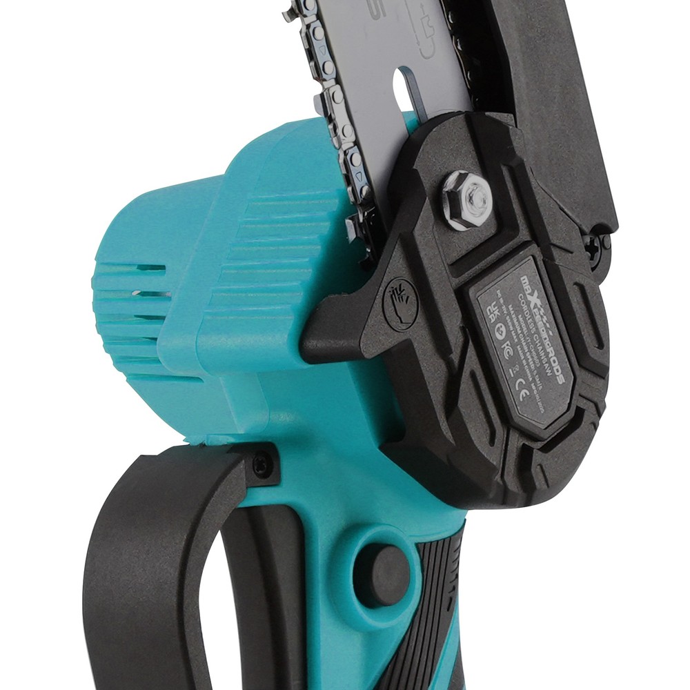 21V Cordless for Mini Chainsaw 2000mAh Rechargeable Battery 3 Chains Handheld