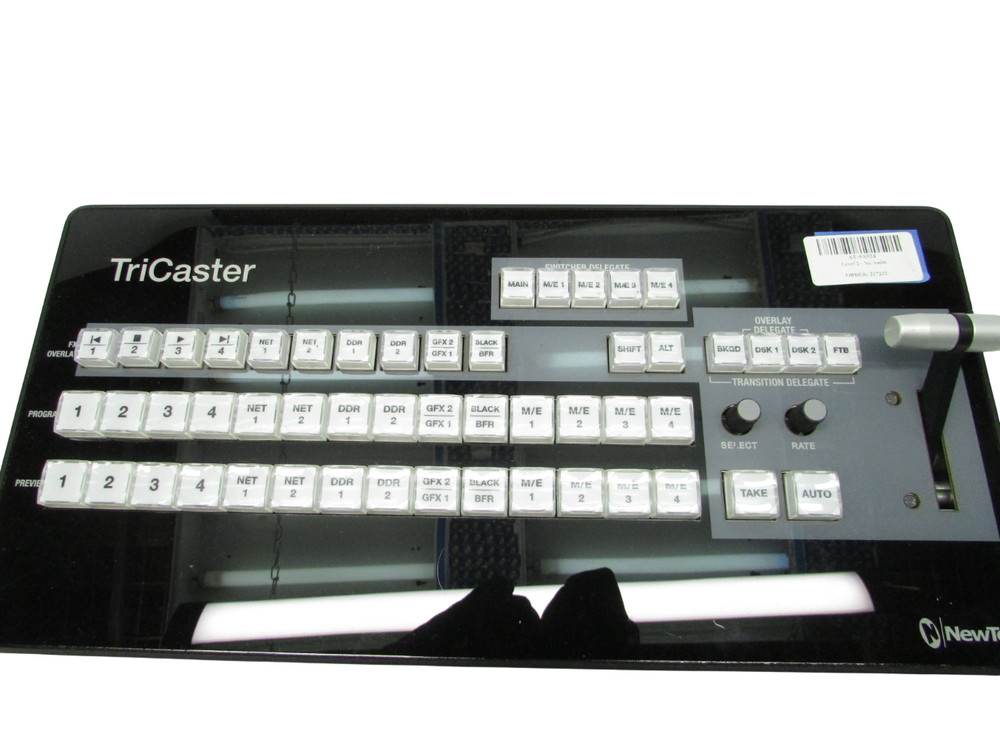 NewTek TriCaster Mini Control Surface Controller TC40 - Powers On AS-IS