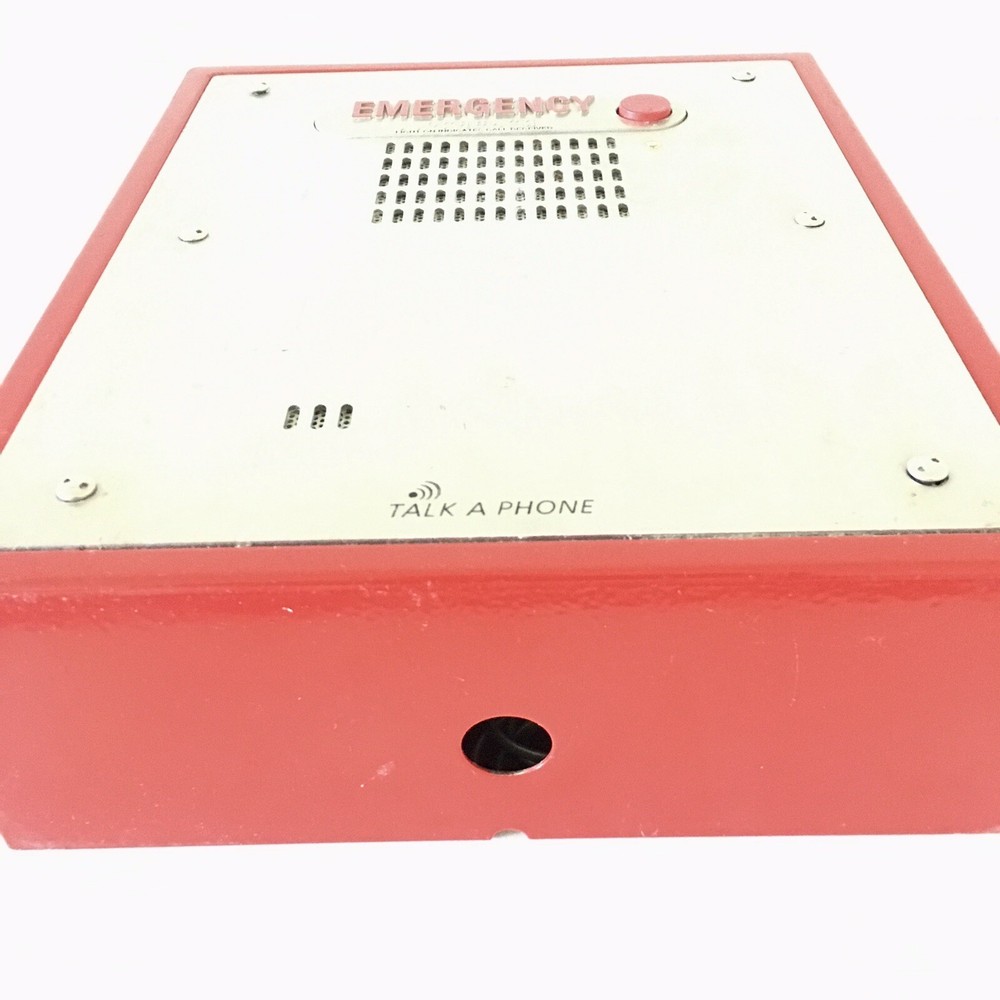 Emergency Phone Red Talk-a-Phone
