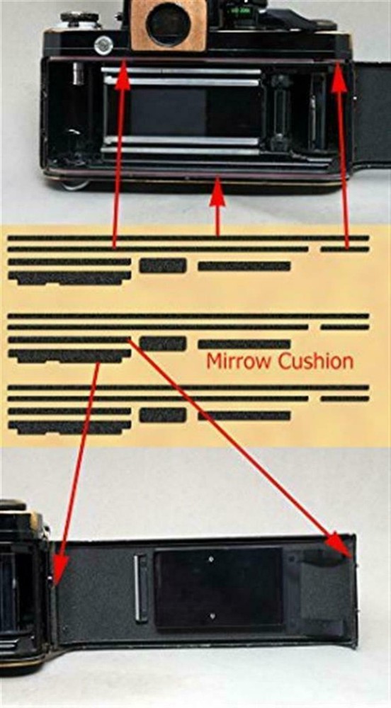 Pre-cut Moltoprene replacement kit for Nikon F2 #95