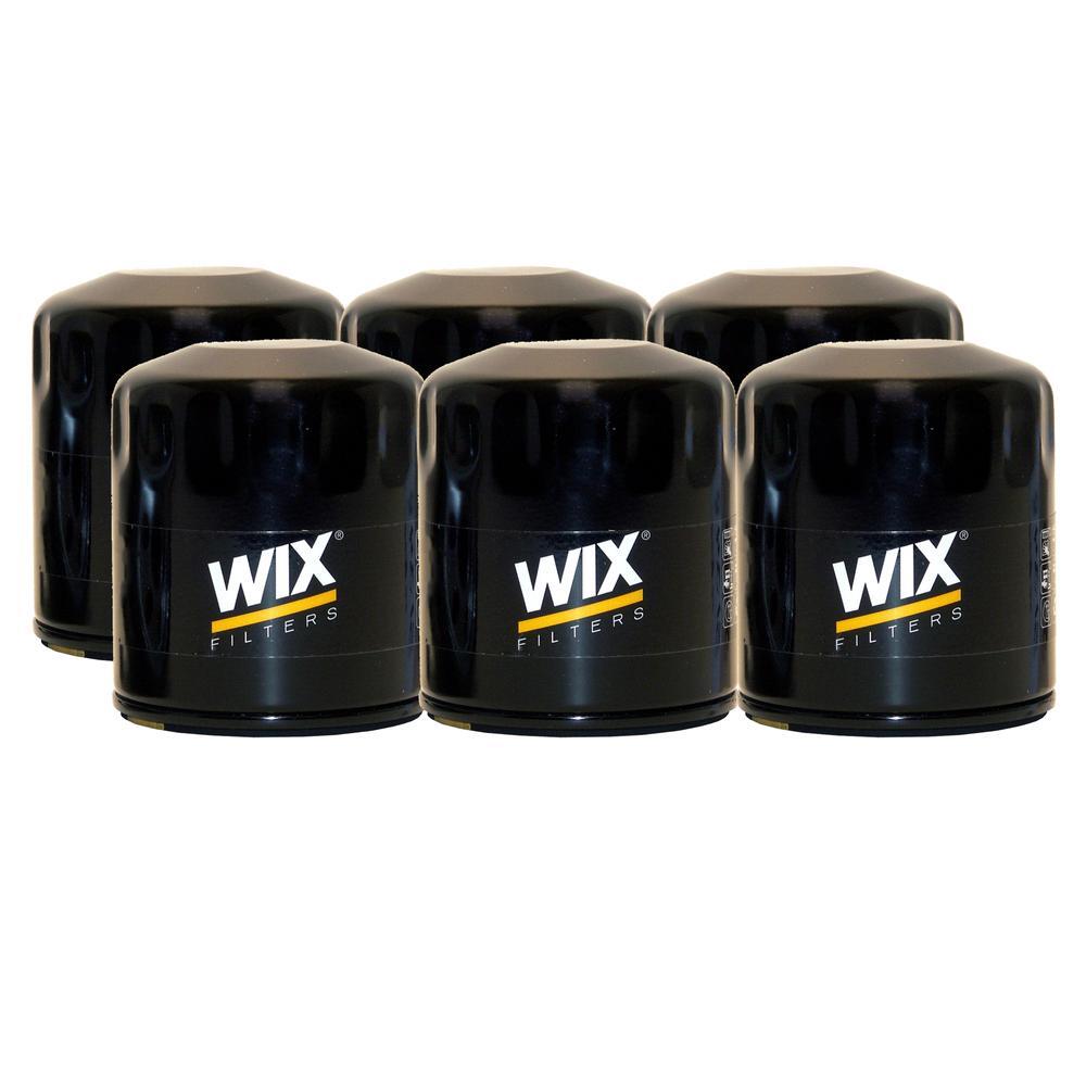 Wix 51348 Engine Oil Filter Kit (Spin-On) (6 Pieces)