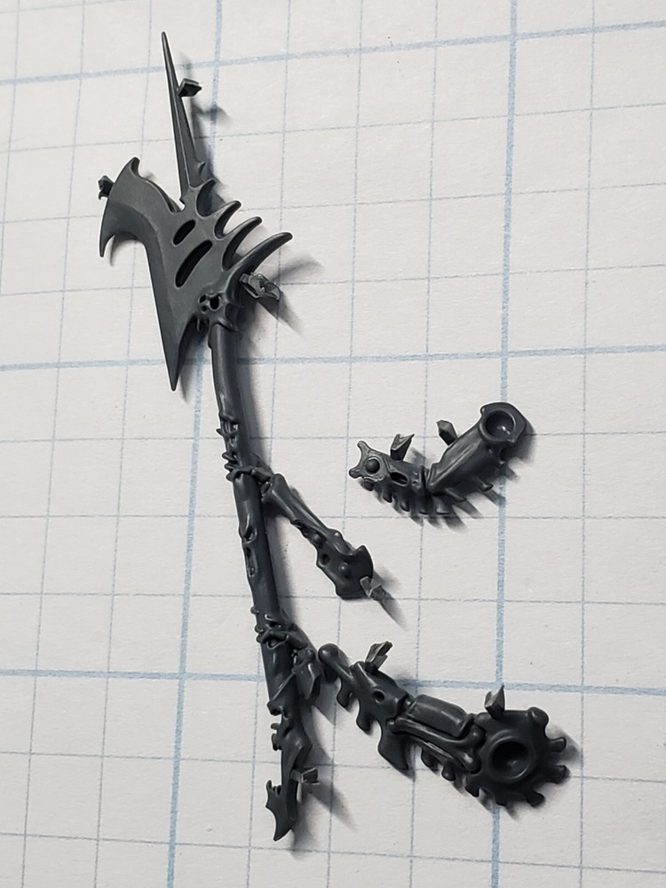 Warhammer Ossiarch Bonereapers Bits Immortis Guard Bone Dread Halberd #74