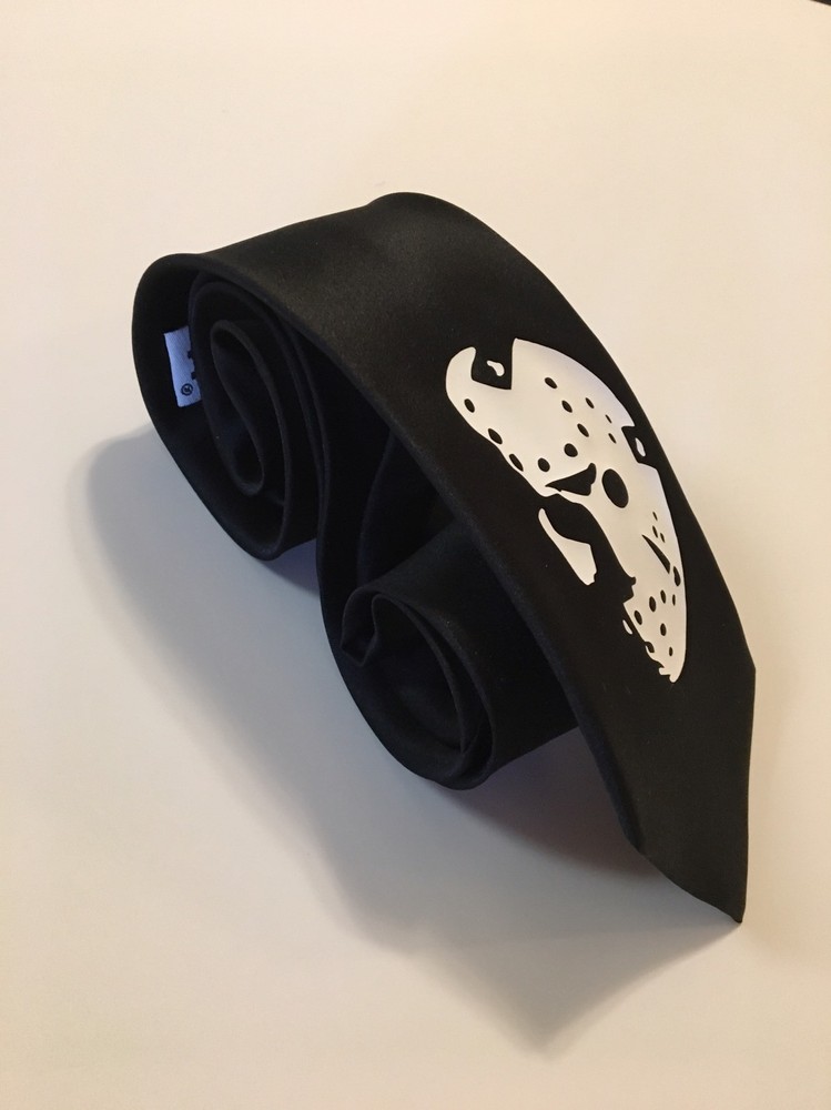 Friday Scary Mask Neckties