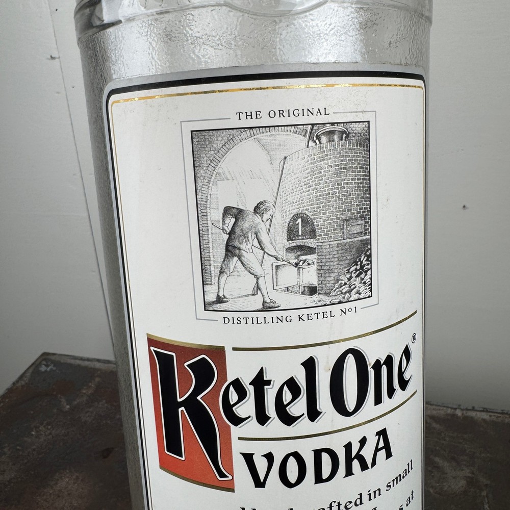 KETEL ONE Vodka Display Bottle 4.5 Liter Empty 22 inch - Oversized