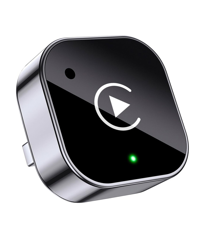 2026 Upgraded Wireless CarPlay Adapter& Android Auto Adapter, Black