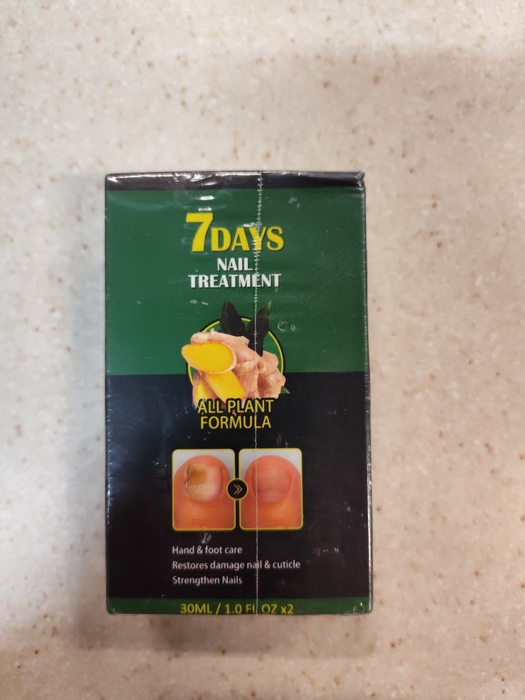 Herbal Nail Care Solution 30ml x2 Ginger Extract Natural Hydrating