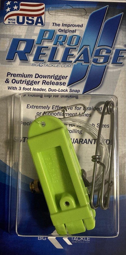 Pro Release Ii Downrigger Release Clip chartreuse
