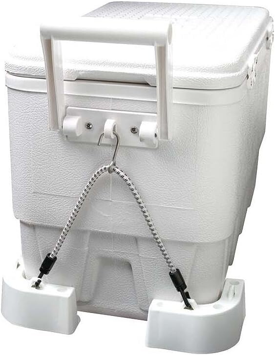 Cooler Mounting Kit 4 Corner Pieces 2 Stretch Straps Corrosion-Resistant