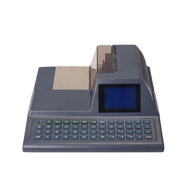 Keyboard Check Printer English Electronic Bank Counter Check Printer