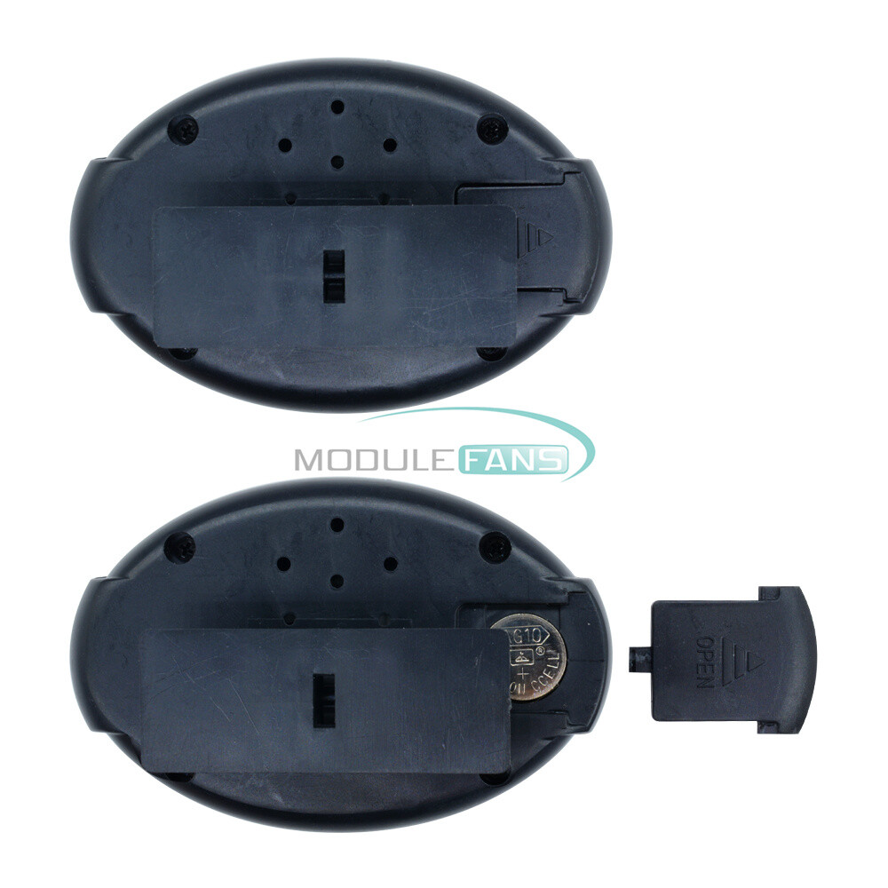 Smart Mini Digital Clock 3 Buttons Portable Car Auto Dashboard LCD Display.