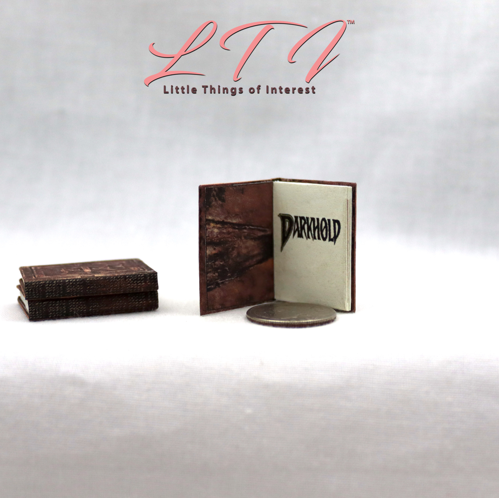DARKHOLD MCU Version 1:12 Scale Miniature Readable Illustrated Book Marvel